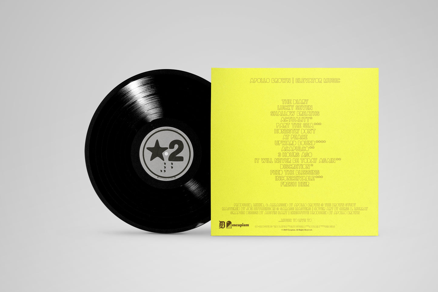 ELEVATOR MUSIC (BLACK VINYL)