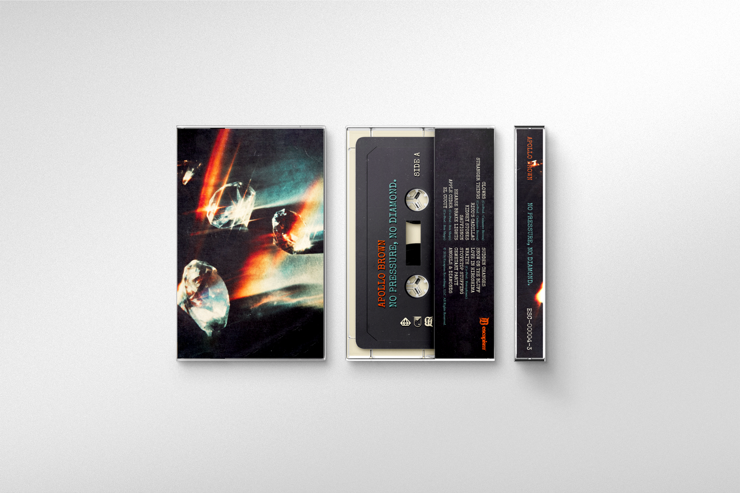 NO PRESSURE, NO DIAMOND. (CASSETTE)
